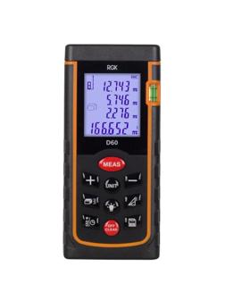 Дальномер лазерный RGK D60 С ПОВЕРКОЙ