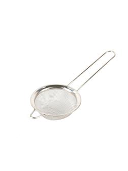 Сито с ободом и  ручкой d=8см. l=20см. (нержавеющая сталь) 9903132