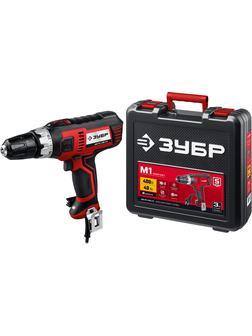 ЗУБР 400 Вт, 40 Н·м, кейс, сетевая дрель-шуруповерт (ДШ-М1-400-2 К)