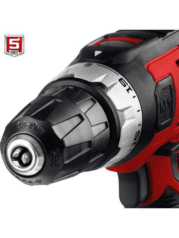 ЗУБР 400 Вт, 40 Н·м, кейс, сетевая дрель-шуруповерт (ДШ-М1-400-2 К)