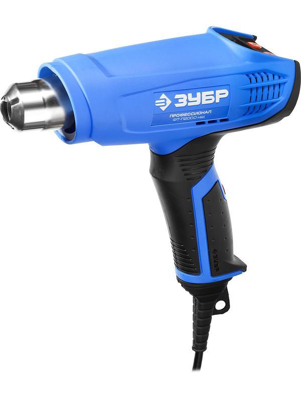 ЗУБР 2000 Вт, технический фен, дисплей, Профессионал (ФТ-П2000 М2Д)