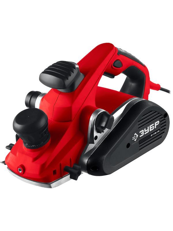 ЗУБР 1100 Вт, 110 мм, электрический рубанок (электрорубанок) (ЗР-1100-110)