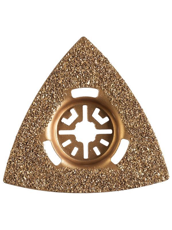 ЗУБР ШВТ-80 UniLock, 80 мм, OIS-хвост., насадка треугольная шлифовальная, Профессионал (15563-80)