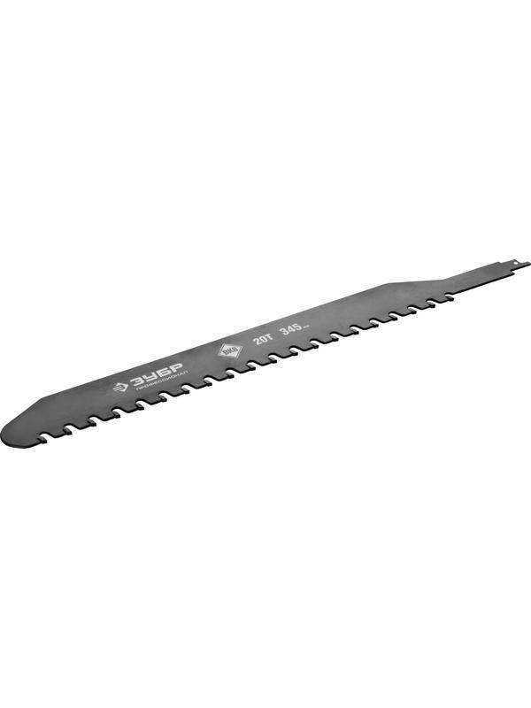 Полотно для сабельной электроножовки ЗУБР 460/350, 20T, с тв. зубьями, по легкому бетону 159772-20