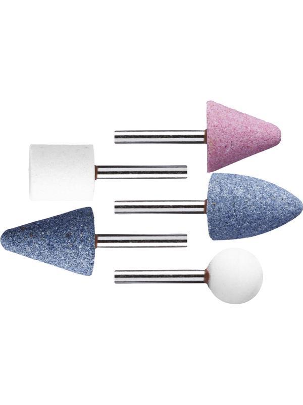 STAYER 5 предм., хвостовик d 3.2 мм, набор абразивных минишарошек-насадок (2988-H5)