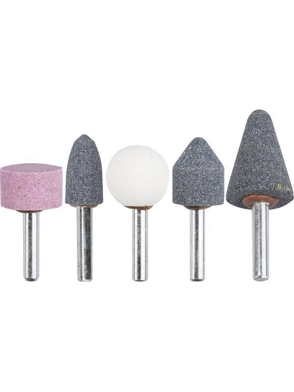 STAYER 5 предм., хвостовик d 6 мм, набор абразивных минишарошек-насадок (2990-H5)