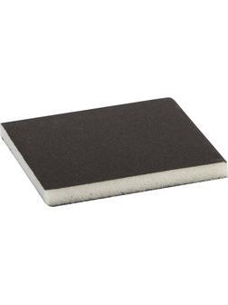 ЗУБР Р180, 123 х 98 х 12 мм, водостойкая, двухсторонняя шлифовальная губка (35614-180)