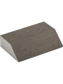 ЗУБР Р180, 100 х 68 х 42 х 26 мм, водостойкая, четырехсторонняя шлифовальная губка (35613-180)