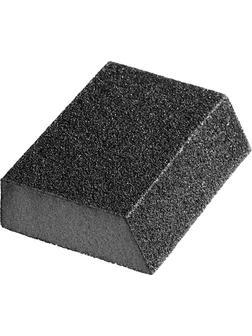 STAYER P320, 100 x 68 x 42 x 26 мм, водостойкая, четырехсторонняя угловая шлифовальная губка (3561-320)