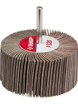 ЗУБР d 80 x 40 мм, P320, на шпильке d 6 мм, круг шлифовальный лепестковый (36604-320)