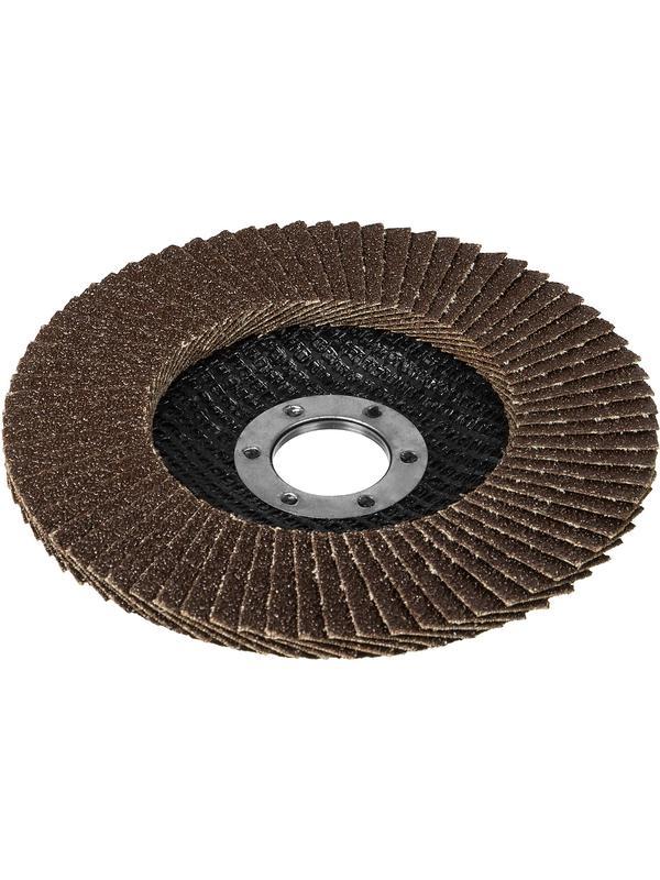 ЗУБР 115 мм, P40, КЛТ, круг лепестковый торцевой, Профессионал (36590-115-40)