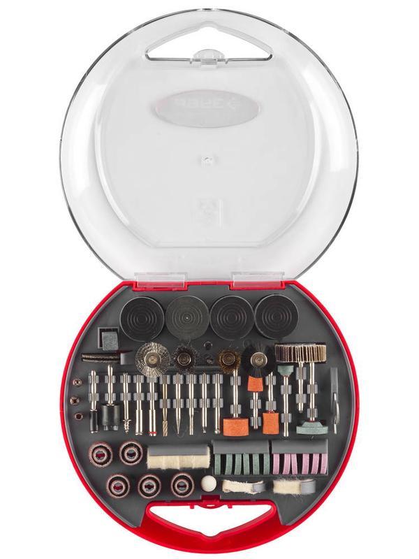 ЗУБР 180 предм., набор мини-насадок для гравёра (35900-H180)