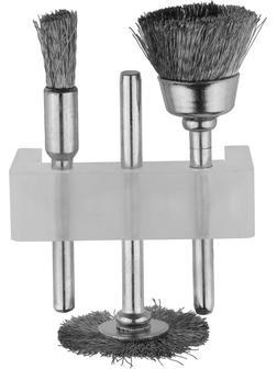 STAYER 3 предм., набор щеток для гравёра и электродрели, (29915-H3)