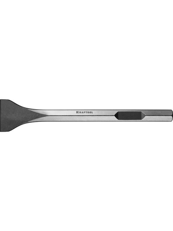 KRAFTOOL Alligator, 75 x 400 мм, HEX 28, пикообразное зубило (29341-00-400)