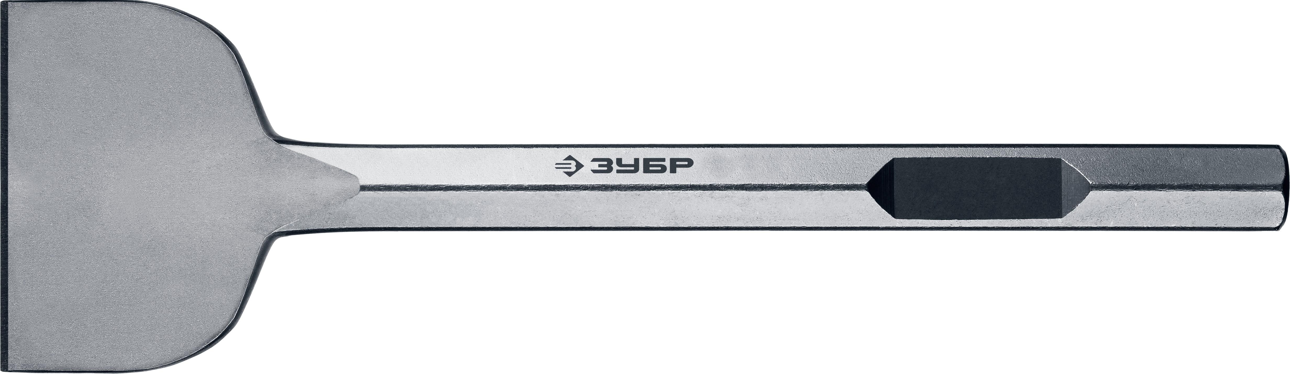 ЗУБР Буран, 125 х 400 мм, HEX 28, лопаточное зубило (29372-125-400)