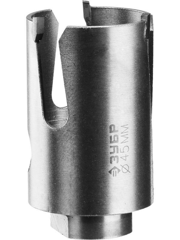 ЗУБР Проуниверсал, 45 мм, коронка с твердосплавными резцами, Профессионал (29514-45)