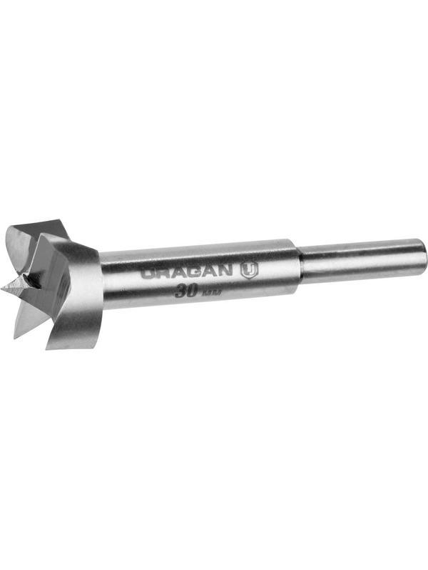 URAGAN 30 мм, cверло форстнера по дереву (29995-30)