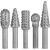 STAYER 5 шт, набор бор-фрез (2991-H5)