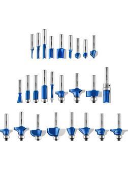 ЗУБР 26 шт, набор профильных фрез по дереву, Профессионал (28796-H26)