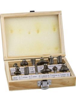 STAYER 12 шт, набор фрез по дереву (2992-H12)