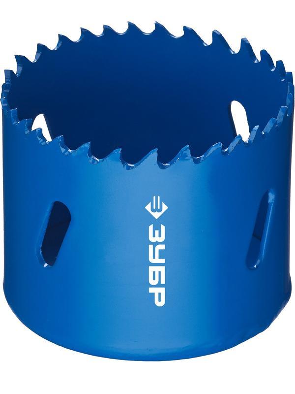 ЗУБР 54 мм, сталь Р6М5, биметаллическая коронка (29531-054)