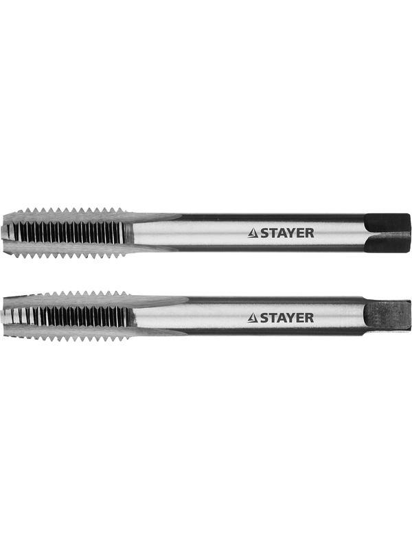 STAYER M10 х 1.5, 2 шт, комплект метчиков (28025-10-1.5-H2)