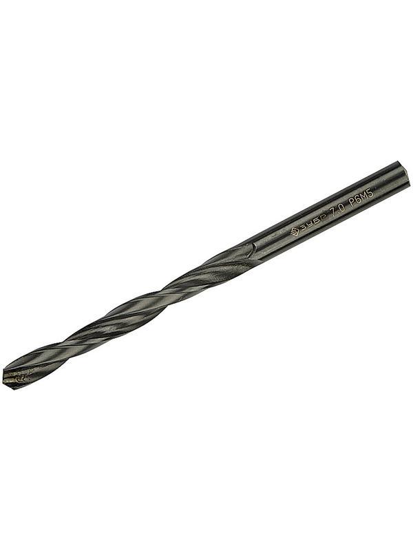 ЗУБР МЕТ-ВП, 6.7 х 101 мм, 10 шт, сверло по металлу, цилиндрический хвостовик (4-29622-101-067-10)