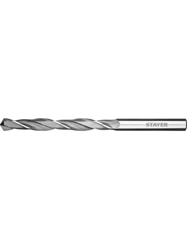 STAYER HSS-R, 6.0 х 93 мм, быстрорежущая сталь P6M5, сверло по металлу, Professional (29602-6)