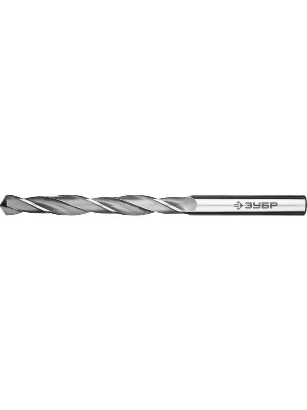 ЗУБР ПРОФ-В, 6.5 х 101 мм, сталь Р6М5, класс В, сверло по металлу, Профессионал (29621-6.5)