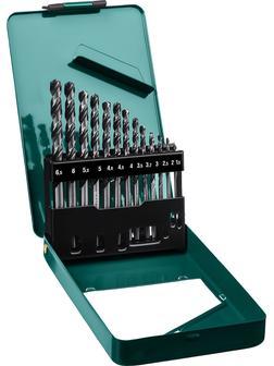 KRAFTOOL HSS-G, 13 шт, (1.5-6.5 мм), сталь P6M5, набор сверл по металлу (29651-H13)