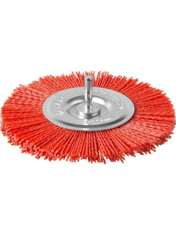 ЗУБР 125 мм, нейлоновая проволока, щетка дисковая для УШМ, Профессионал (35161-125)