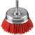 ЗУБР 75 мм, нейлоновая проволока, чашечная щетка для дрели, Профессионал (35165-075)