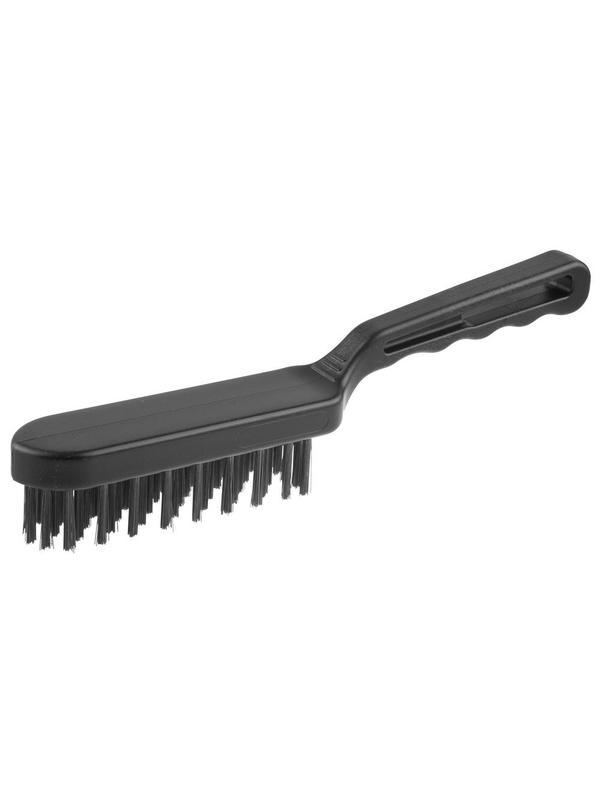 ЗУБР 5 рядов, пластмассовая рукоятка, стальная, щетка проволочная (35011-5)