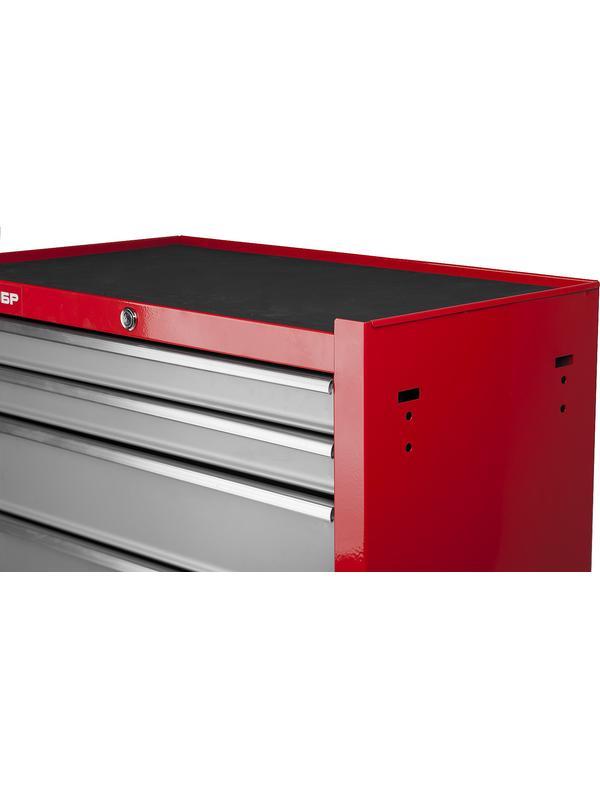 ЗУБР 688 х 458 х 812 мм, инструментальная тележка с 5 ящиками(38905-5)