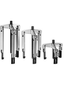 ЗУБР набор съемников со сменными захватами в кейсе, Профессионал (43305-H13)