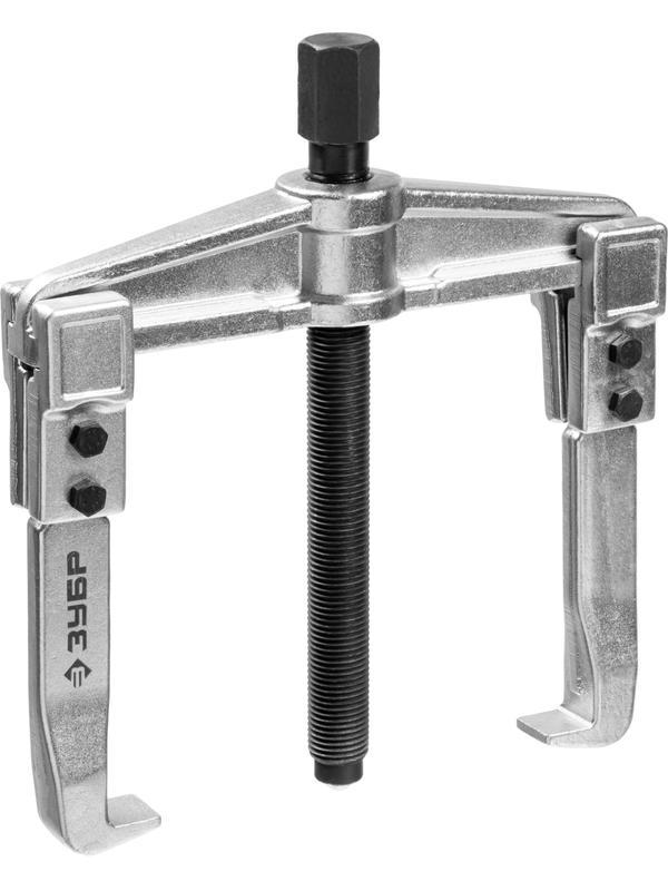 ЗУБР внешний d 50 - 165 мм, внутренний d 70 - 200 мм, раздвижной двухзахватный съемник, Профессионал (43310-200-150)