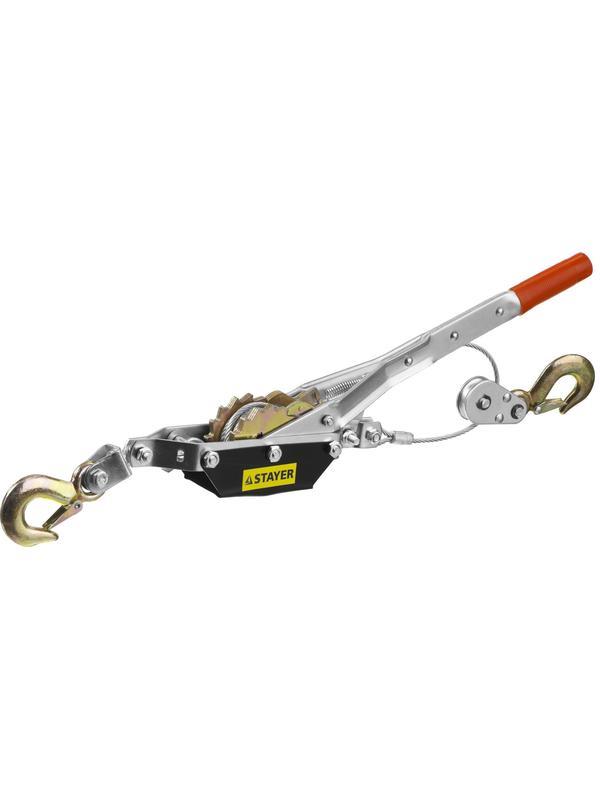 STAYER MAXPull, 2 т, 2 м, ручная рычажная лебедка (4310-2)