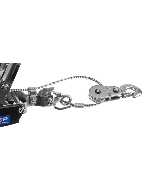 ЗУБР 4 т, 3 м, ручная рычажная лебедка, Профессионал (43105-4)