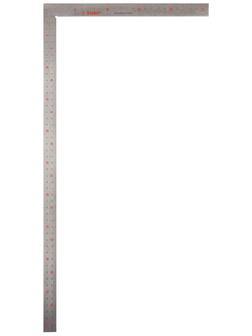 ЗУБР Цель, 500 х 250 мм, цельнометаллический нержавеющий угольник, Профессионал (34350-50)