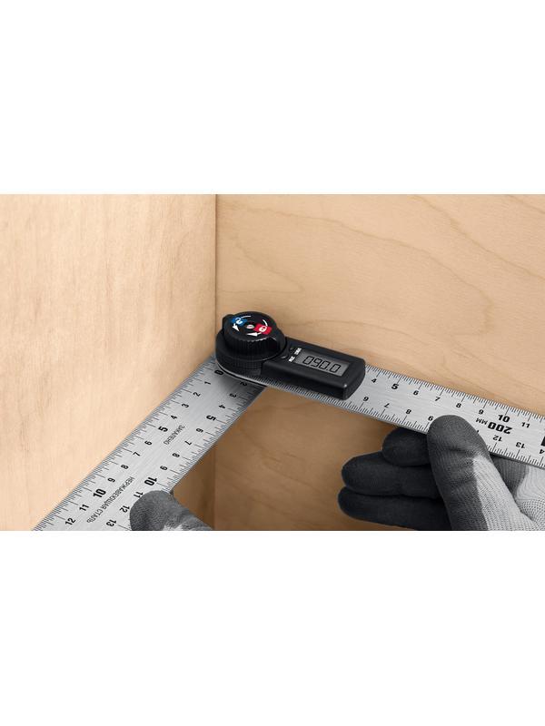 ЗУБР 200 мм, электронный транспортир-угломер, Профессионал (34294)