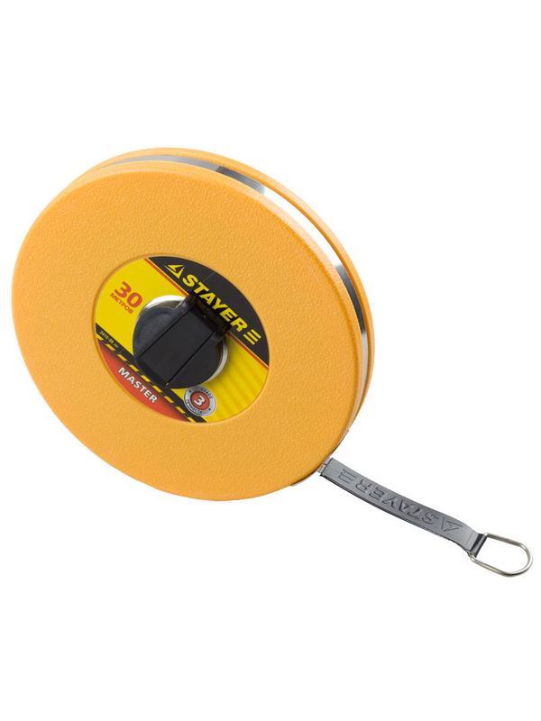 STAYER 30 м, фиберглассовая мерная лента (3415-30)