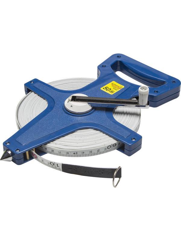 STAYER GeoMax, 50 м, геодезическая фиберглассовая мерная лента (3418-50)