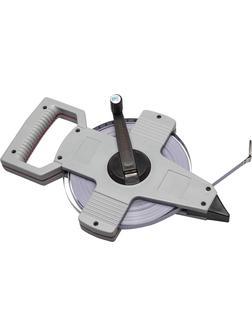 ЗУБР 100 м, геодезическая стальная мерная лента, Профессионал (34181-100)