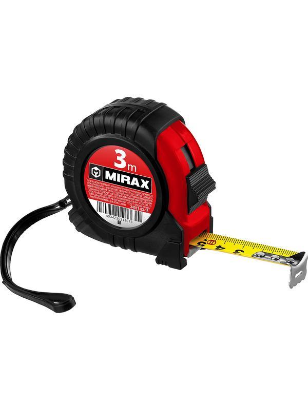 MIRAX Rubber, 3 м х 18 мм, рулетка (34011-03-18)