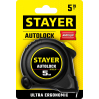 Рулетка с автостопом STAYER AutoLock 2-34126-05-19 / 5 м х 19 мм.