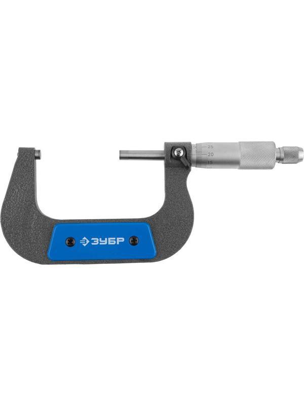 ЗУБР МК 75, 50 - 75 мм, гладкий механический микрометр (34480-75)