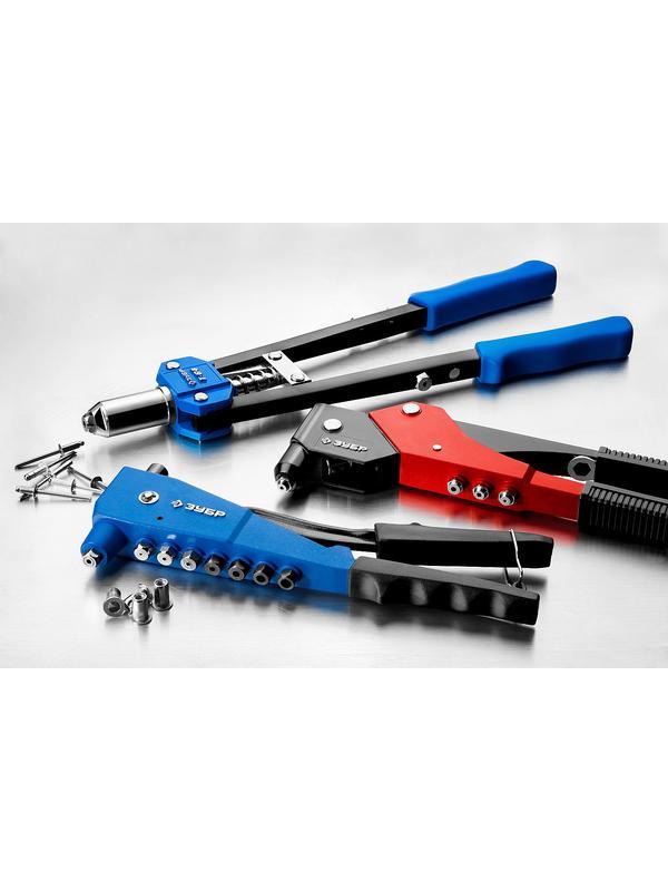 ЗУБР С-48, 2.4 - 4.8 мм, 410 мм, двуручный заклепочник (31198)