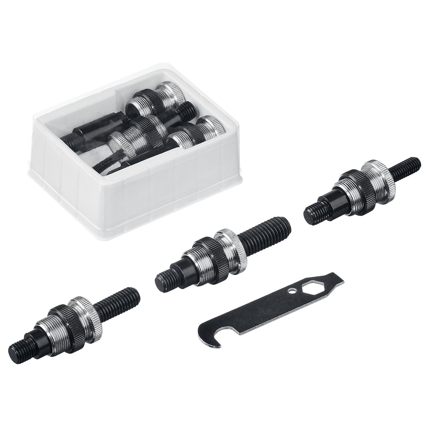 KRAFTOOL NUT-12, М3 - М12, резьбовой двуручный заклепочник в кейсе (31183)