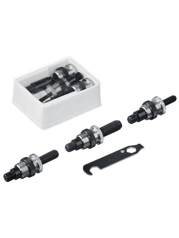 KRAFTOOL NUT-12, М3 - М12, резьбовой двуручный заклепочник в кейсе (31183)