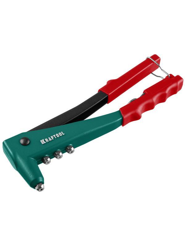 KRAFTOOL X-3, 2.4 - 4.8 мм, литой заклепочник в кейсе (31170-H6)